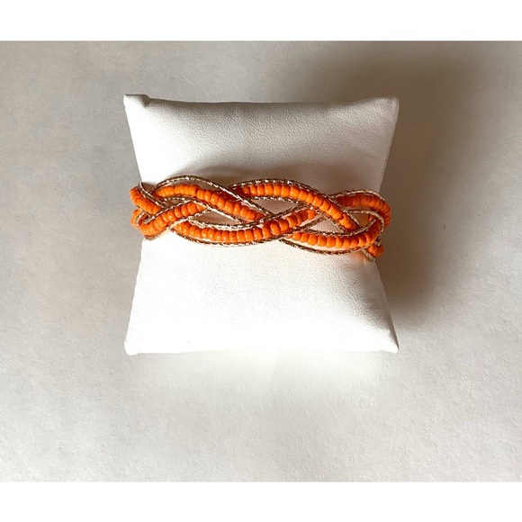 Braided Beaded Cuff - Picture 4 of 4